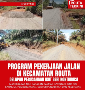 Polemik Smelter Terus Merongrong, Kades Lalomerui Tegaskan: Investasi Sudah Bawa Perubahan Besar di Routa