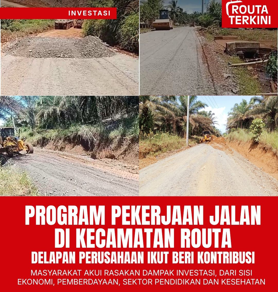 Polemik Smelter Terus Merongrong, Kades Lalomerui Tegaskan: Investasi Sudah Bawa Perubahan Besar di Routa